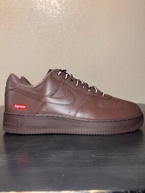 Nike Supreme x Air Force 1 Low "Baroque Brown" Size 11